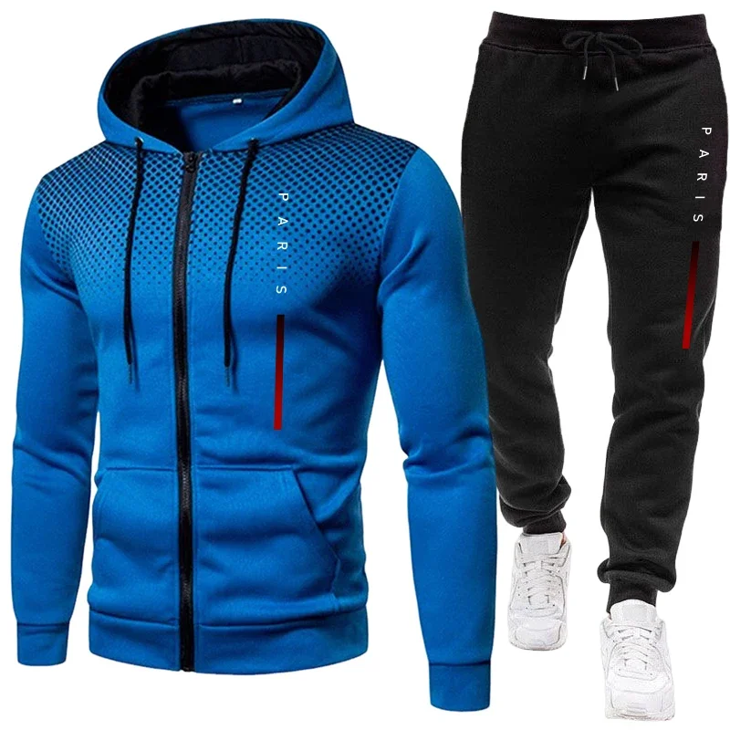 Street Fashion In Paris - Sonbahar Kış Günlük Rahat Spor Kapüşonlu