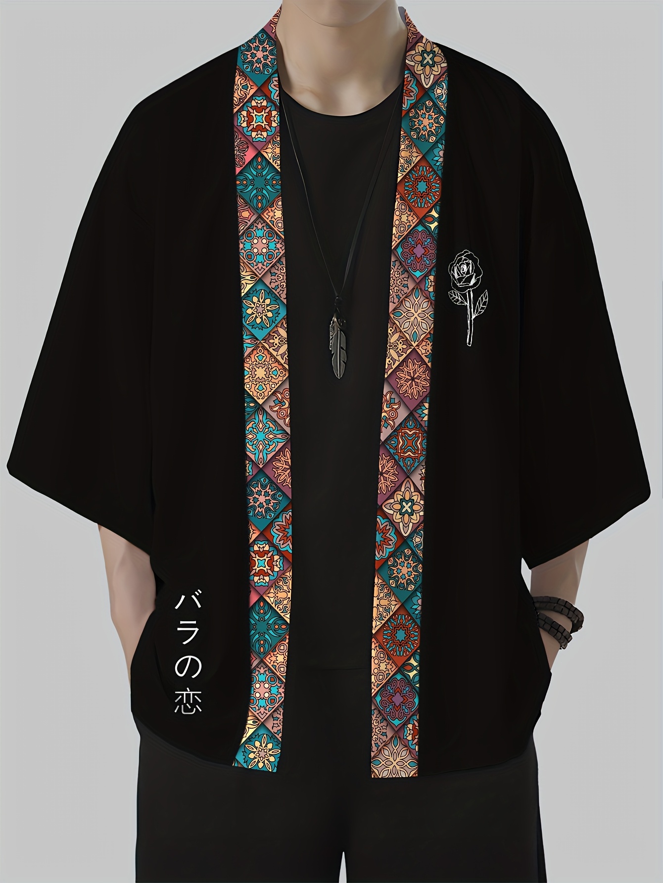 Street Fashion Summer 2026 - 2026 Yaz Erkek Kimono 3D Baskılı