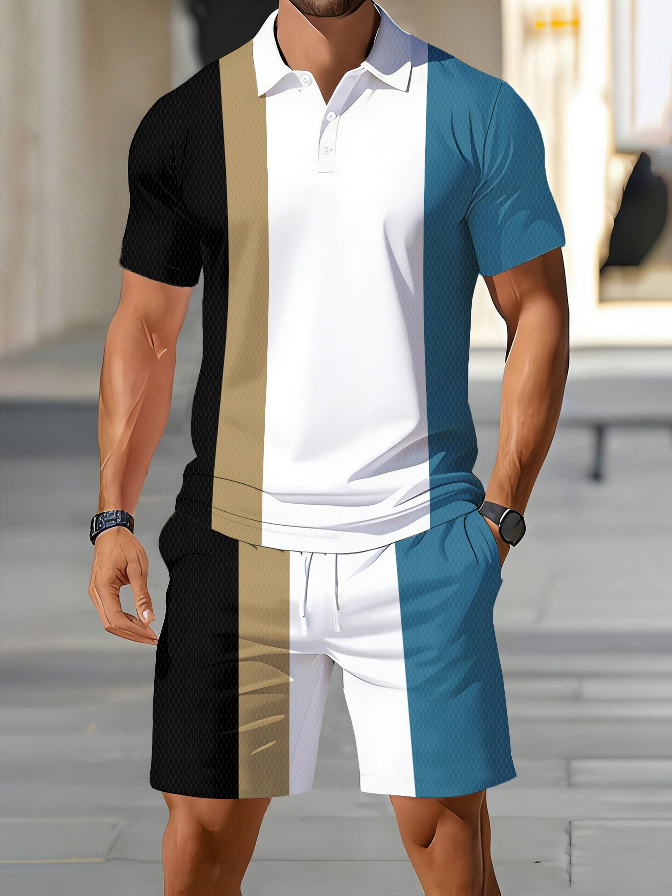 Street Fashion Summer 2026 - 2026 Yaz Yeni Erkek Polo Tişört