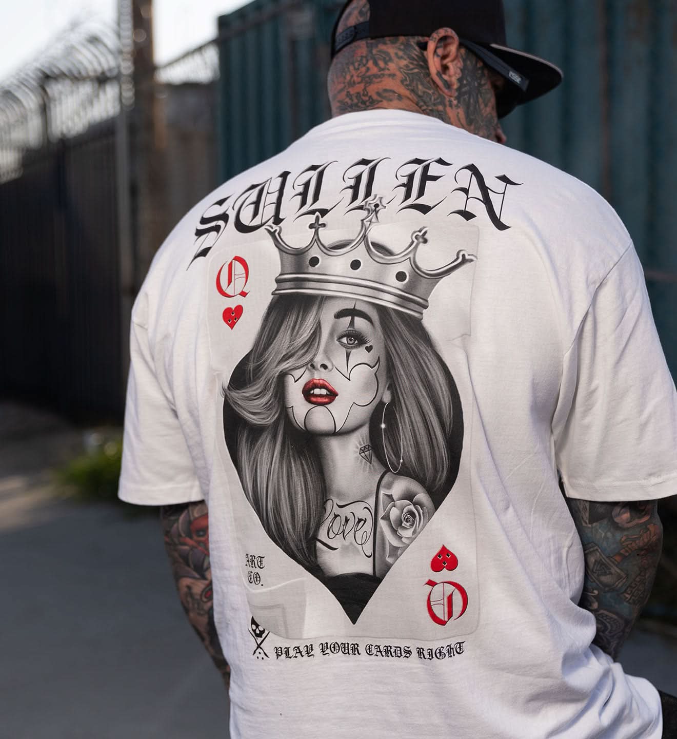 Queen Street Fashion - Aşkın Kraliçesi Standart Dövme Sanatı Sokak