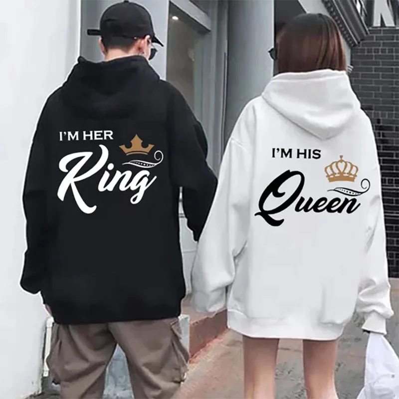 Queen Street Fashion - 2026 Çiftler için uzun kollu kapüşonlu