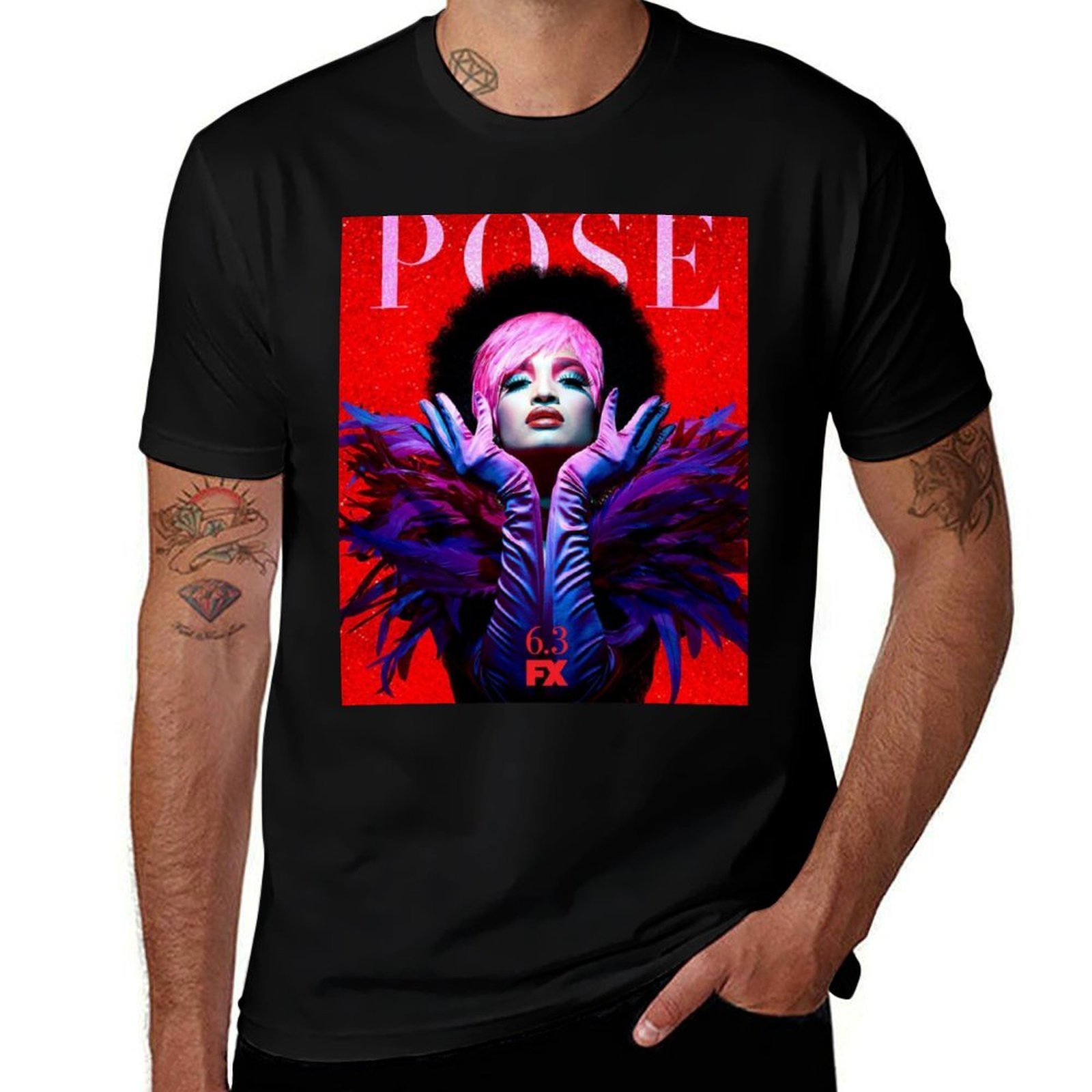 Street Fashion Pose - POSE T-Shirt Sokak Modası Günlük Tişört