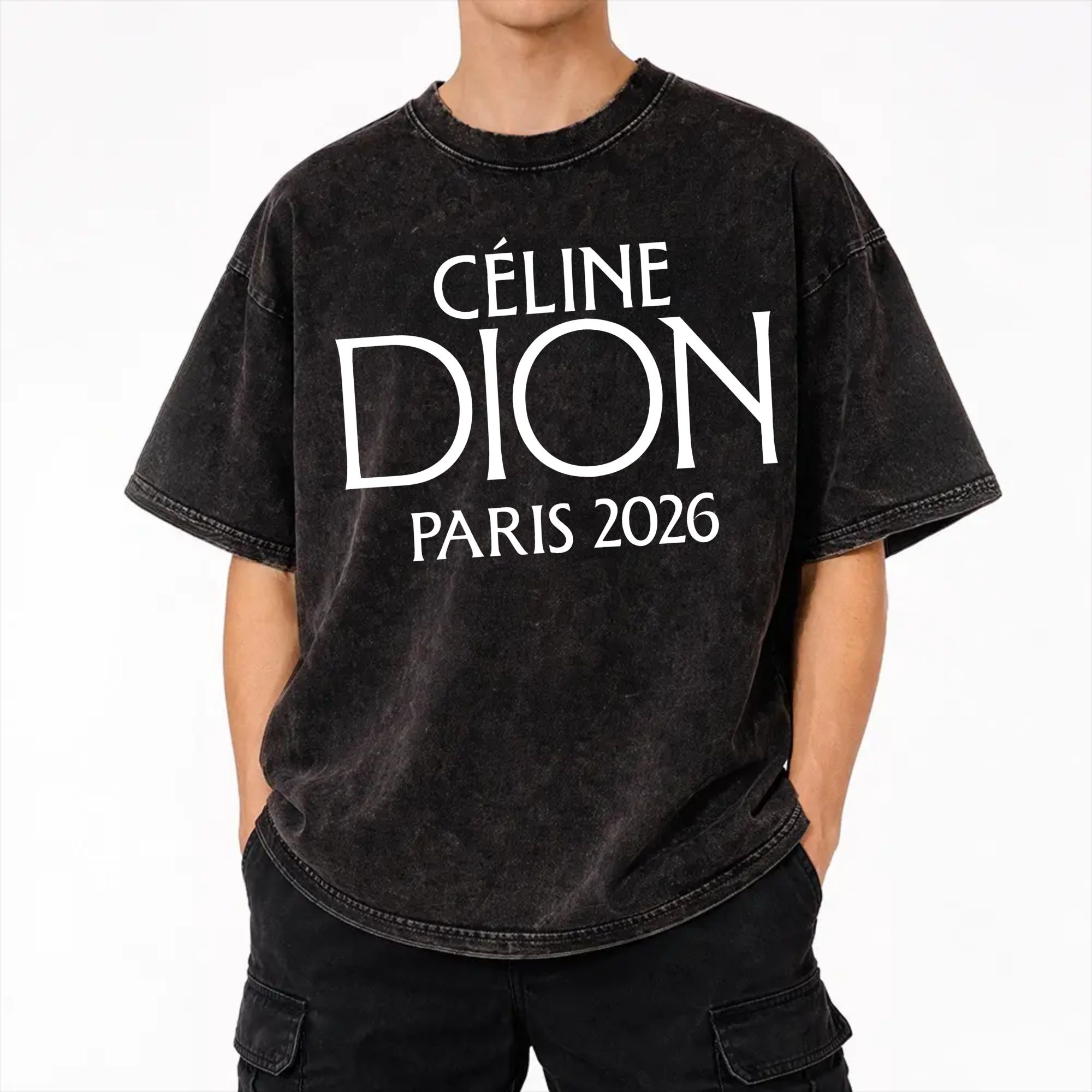 Street Fashion In Paris - Harajuku Yıkanmış Gömlekler Dions Paris 2026
