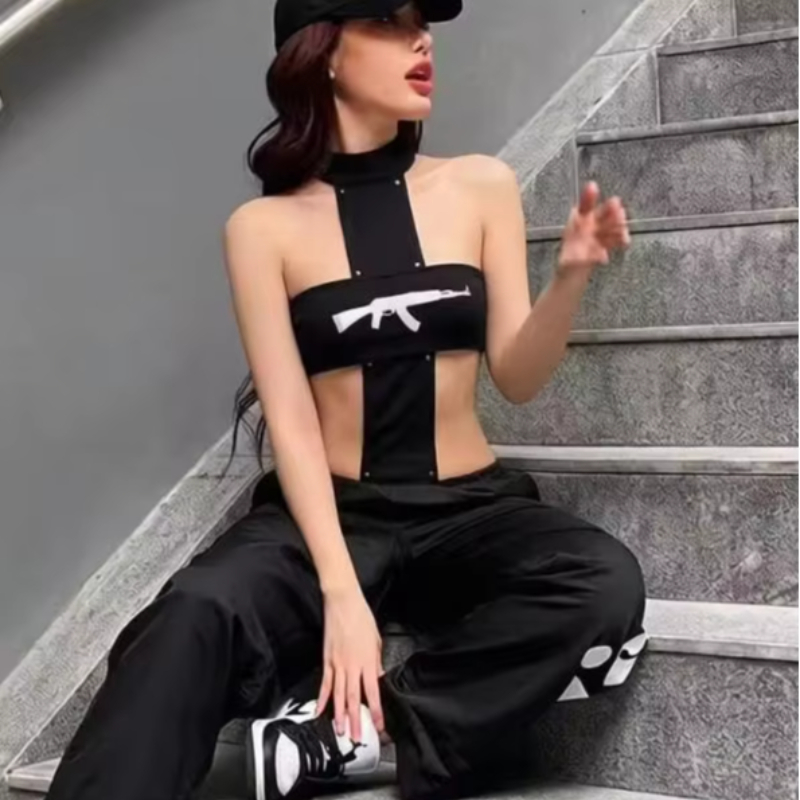 Seksi Y2K Sokak Giyimi Modaya  - Street Fashion Girl incelemesi ve fiyatı