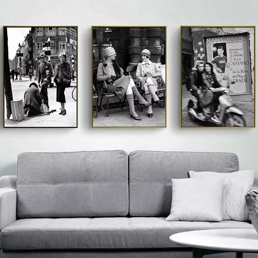 Moda Siyah Ve Beyaz Vintage Fo - Street Fashion In Paris incelemesi ve fiyatı