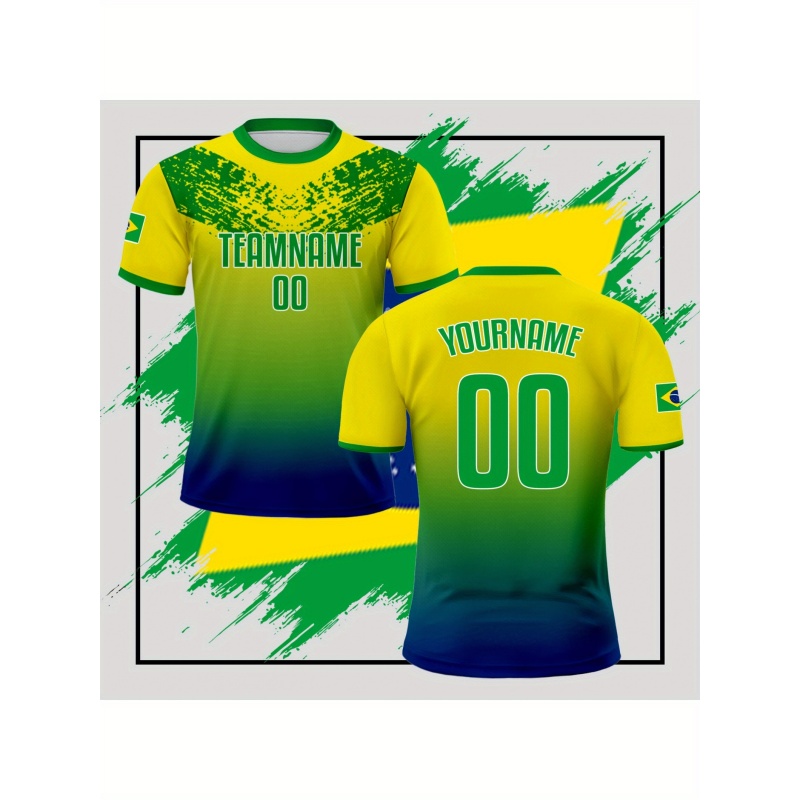 3D Baskılı Brezilya Spor Erkek - Street Fashion Brazil incelemesi ve fiyatı