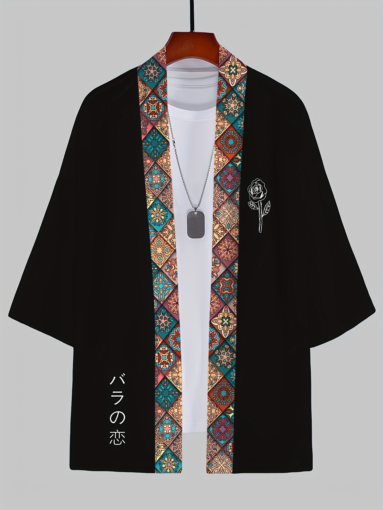 2026 Yaz Erkek Kimono 3D Baskı - Street Fashion Summer 2026 incelemesi ve fiyatı