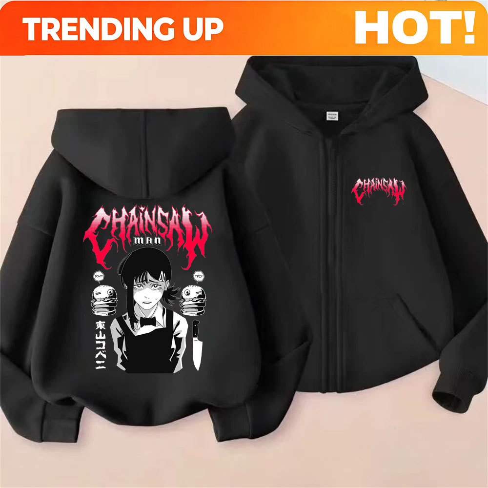 Özel Tasarım Anime Chainsaw Ma - Graphic Hoodie Streetwear incelemesi ve fiyatı