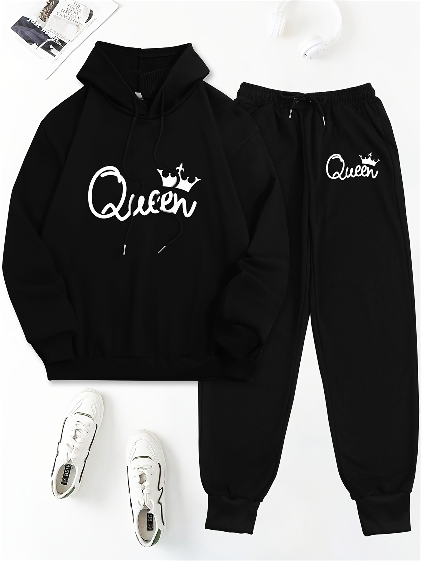 Kadın Sonbahar/Kış Kapüşonlu Ü - Queen Street Fashion incelemesi ve fiyatı