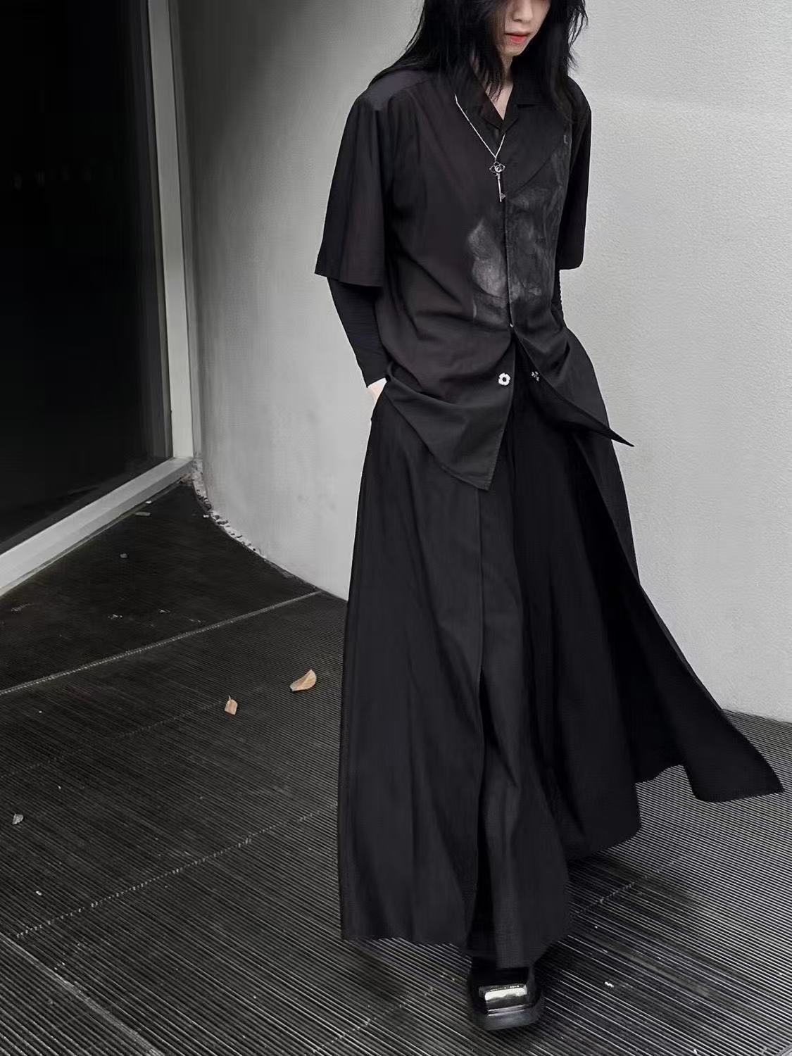 Serin Siyah Yeni Çin Tarzı Kos - Street Fashion Outfit For Men incelemesi ve fiyatı