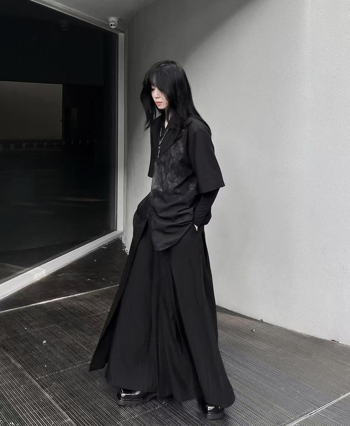 Serin Siyah Yeni Çin Tarzı Kos - Street Fashion Outfit For Men incelemesi ve fiyatı