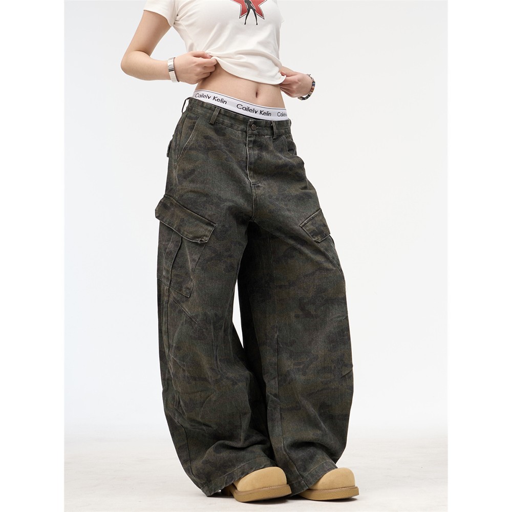 Kamuflaj İş Pantolonu Unisex H - Street Fashion Dance incelemesi ve fiyatı