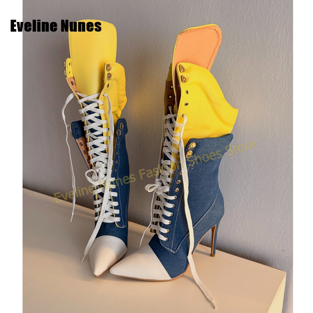 Y2K Retro Kadın Denim Moda Bot - Street Fashion Trends 2026 incelemesi ve fiyatı