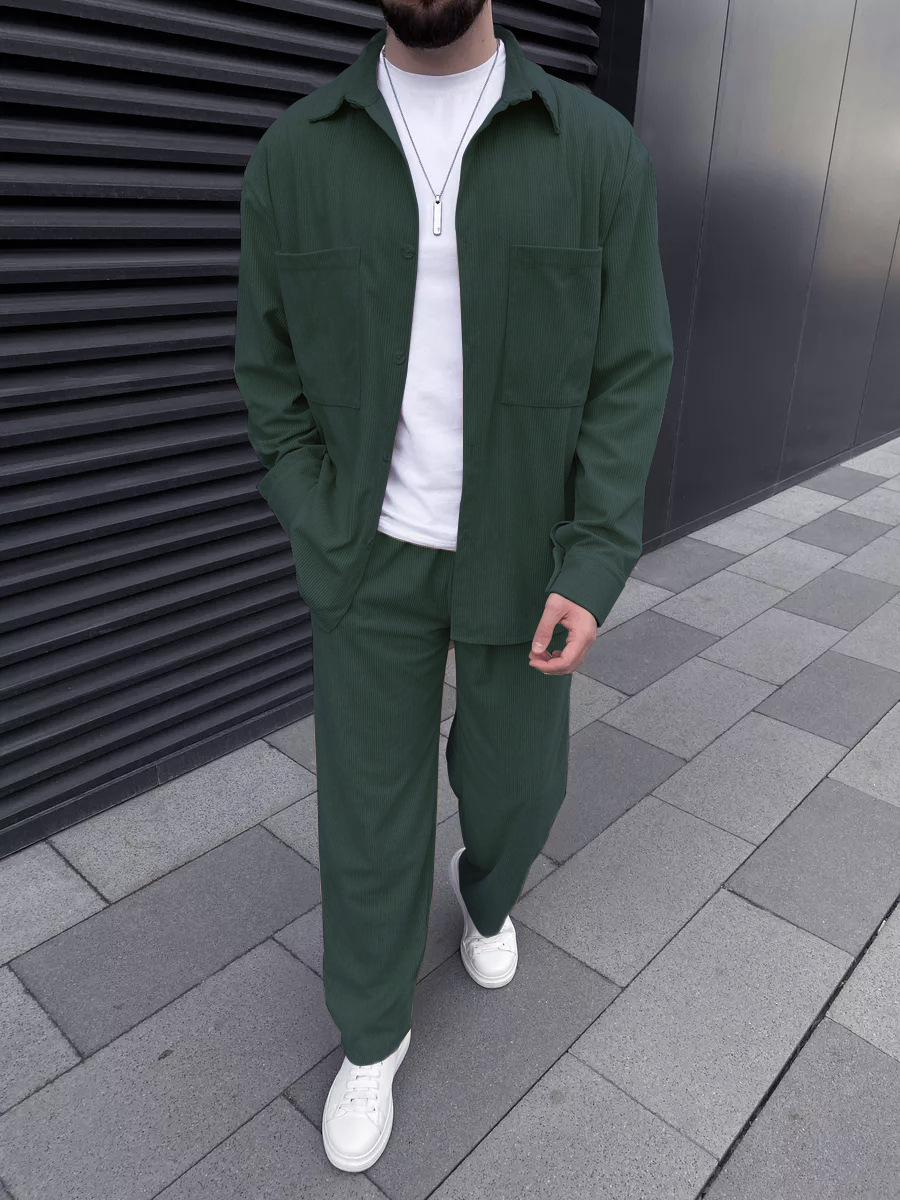 Erkek Kordonlu İki Parçalı Kıy - Street Fashion Outfit For Men incelemesi ve fiyatı