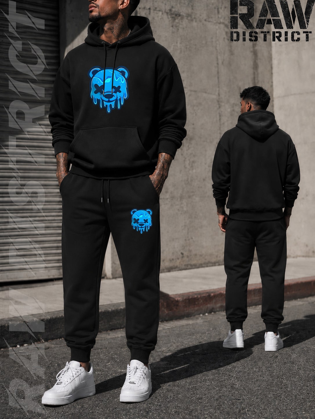 Erkek Kapüşonlu Üst ve Eşofman - Graphic Hoodie Streetwear incelemesi ve fiyatı