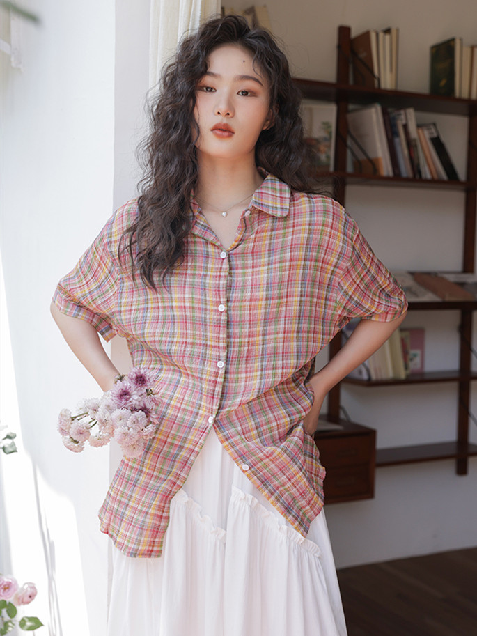 Yaz Yeni Kadın Turn-down Yaka  - Street Fashion Vintage incelemesi ve fiyatı