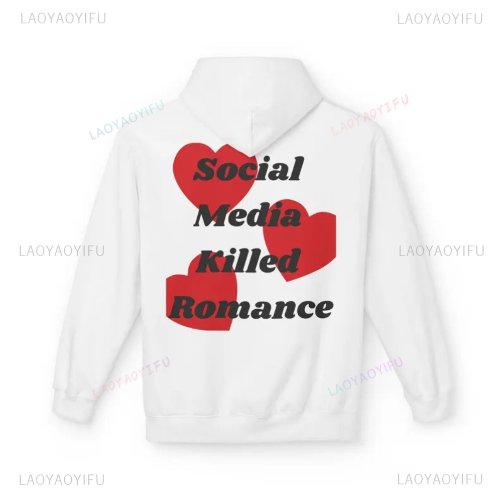 Sosyal Medya Öldürüldü Romanti - Graphic Hoodie Streetwear incelemesi ve fiyatı